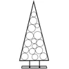Metalinė Kalėdų eglutė, juodos spalvos, 125cm