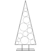 Metalinė Kalėdų eglutė, juodos spalvos, 150 cm