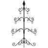 Metalinė Kalėdų eglutė, juodos spalvos, 90 cm
