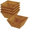 Sodo vazonas 5 pcs Rūdijanti 35 x 35 x 15 cm