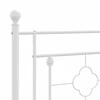 Metalinis pakaitinis galvūgalis, baltos spalvos, 75cm