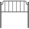 Metalinis galvūgalis, juodos spalvos, 100cm