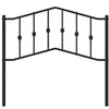 Metalinis galvūgalis, juodos spalvos, 100cm