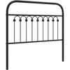 Metalinis galvūgalis, juodos spalvos, 100cm