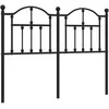 Metalinis galvūgalis, juodos spalvos, 120cm