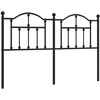 Metalinis galvūgalis, juodos spalvos, 135cm