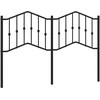 Metalinis galvūgalis, juodos spalvos, 140cm