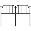 Metalinis galvūgalis, juodos spalvos, 150cm