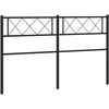 Metalinis galvūgalis, juodos spalvos, 150cm