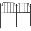 Metalinis galvūgalis, juodos spalvos, 150cm