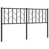 Metalinis galvūgalis, juodos spalvos, 150cm