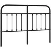 Metalinis galvūgalis, juodos spalvos, 150cm