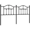 Metalinis galvūgalis, juodos spalvos, 160cm
