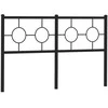 Metalinis galvūgalis, juodos spalvos, 160cm