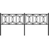 Metalinis pakaitinis galvūgalis, juodos spalvos, 193cm