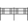 Metalinis pakaitinis galvūgalis, juodos spalvos, 200cm