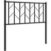 Metalinis galvūgalis, juodos spalvos, 90cm