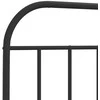 Metalinis galvūgalis, juodos spalvos, 90cm