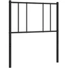 Metalinis galvūgalis, juodos spalvos, 90cm