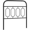 Metalinis pakaitinis galvūgalis, juodos spalvos, 90cm