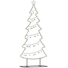 Metalinis Kalėdų medis Juoda 180 cm Plienas