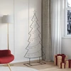 Metalinis Kalėdų medis Juoda 180 cm Plienas