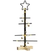 Metalinis Kalėdų medis Juoda 59,5 cm