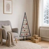 Metalinis Kalėdų medis KUOPIO 125 cm Metalas Juoda