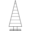 Metalinis Kalėdų medis KUOPIO 125 cm Metalas Juoda