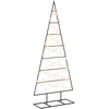 Metalinis Kalėdų medis KUOPIO 125 cm Šilta balta