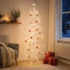 Metalinis Kalėdų medis KUOPIO 180 cm Plienas Balta