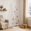 Metalinis Kalėdų medis KUOPIO 210 cm Plienas Balta