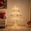 Metalinis Kalėdų medis KUOPIO 90 cm Plienas Balta