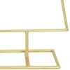 Metalinis Kalėdų medis s stovu Auksinė 125 cm