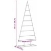 Metalinis Kalėdų medis s stovu Auksinė 125 cm