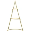 Metalinis Kalėdų medis s stovu Auksinė 148 cm