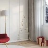 Metalinis Kalėdų medis s stovu Auksinė 148 cm