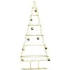 Metalinis Kalėdų medis s stovu Auksinė 148 cm