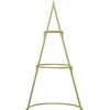 Metalinis Kalėdų medis s stovu Auksinė 148 cm