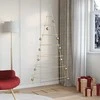 Metalinis Kalėdų medis s stovu Auksinė 209 cm