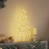 Metalinis Kalėdų medis s stovu Auksinė 60 cm