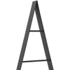 Metalinis Kalėdų medis s stovu Juoda 125,5 cm Plienas