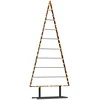 Metalinis Kalėdų medis s stovu Juoda 180 cm Plienas