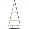 Metalinis Kalėdų medis s stovu Juoda 210 cm Plienas