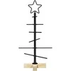 Metalinis Kalėdų medis s stovu Juoda 59,5 cm