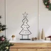 Metalinis Kalėdų medis s stovu Juoda 60 cm Plienas