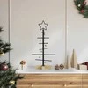 Metalinis Kalėdų medis s stovu Juoda 59,5 cm