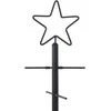 Metalinis Kalėdų medis s stovu Juoda 89 cm