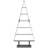 Metalinis Kalėdų medis s stovu Juoda 90 cm Plienas
