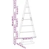 Metalinis Kalėdų medis Juoda 90 cm Plienas